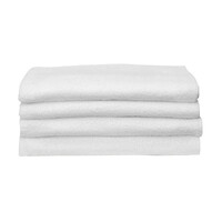 Toalla de medio baño Blanca AA2 115 cm x 60 cm y 350 g - marca La Josefina