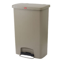 Svelte, contenedor de basura con pedal para 90 L beige marca Trust